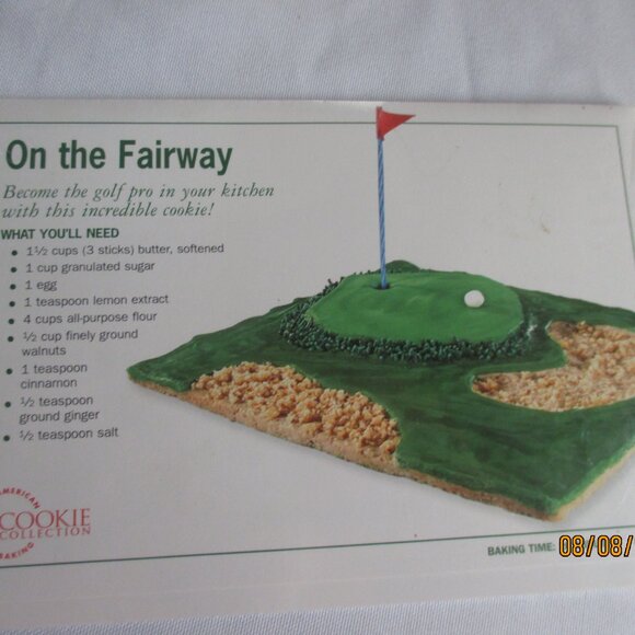 Great American Cookie Collection/Recipe Cards/Cookie Cutters/Metal Tin - Picture 5 of 9